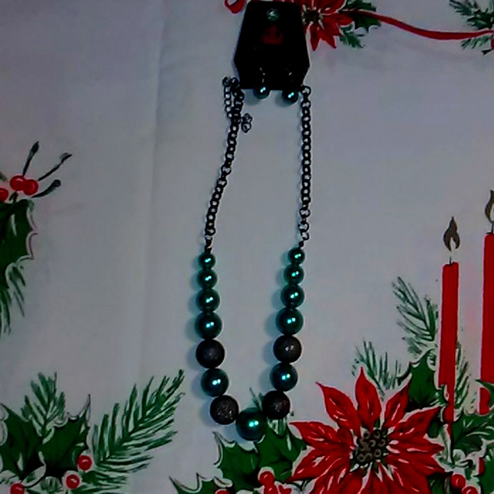 Green necklace